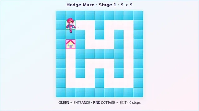 Hedge Maze Explorer
