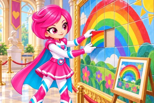The Broken Rainbow Mural