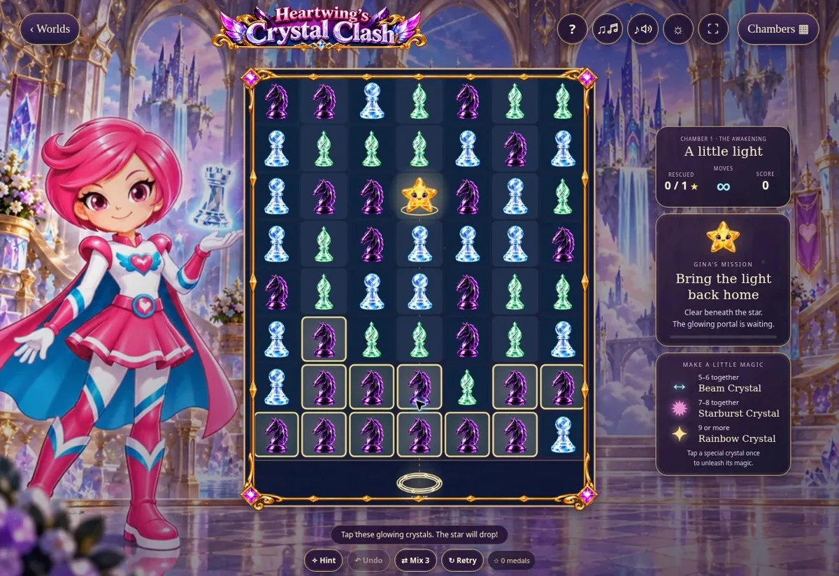 Heartwing’s Crystal Clash