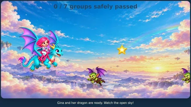 Gina’s Magic Dragon Flight