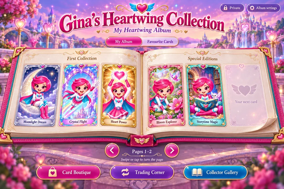 Gina’s Heartwing Collection