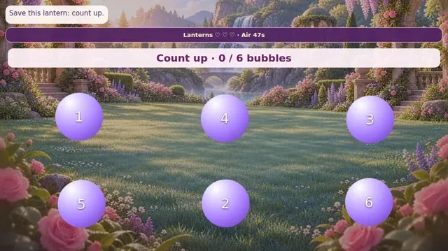 Bubble Number Quest