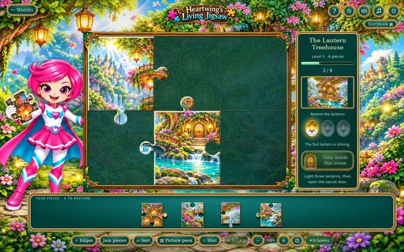 Heartwing’s Living Jigsaw