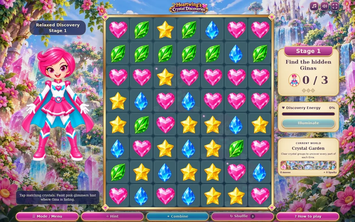Heartwing’s Crystal Discoveries