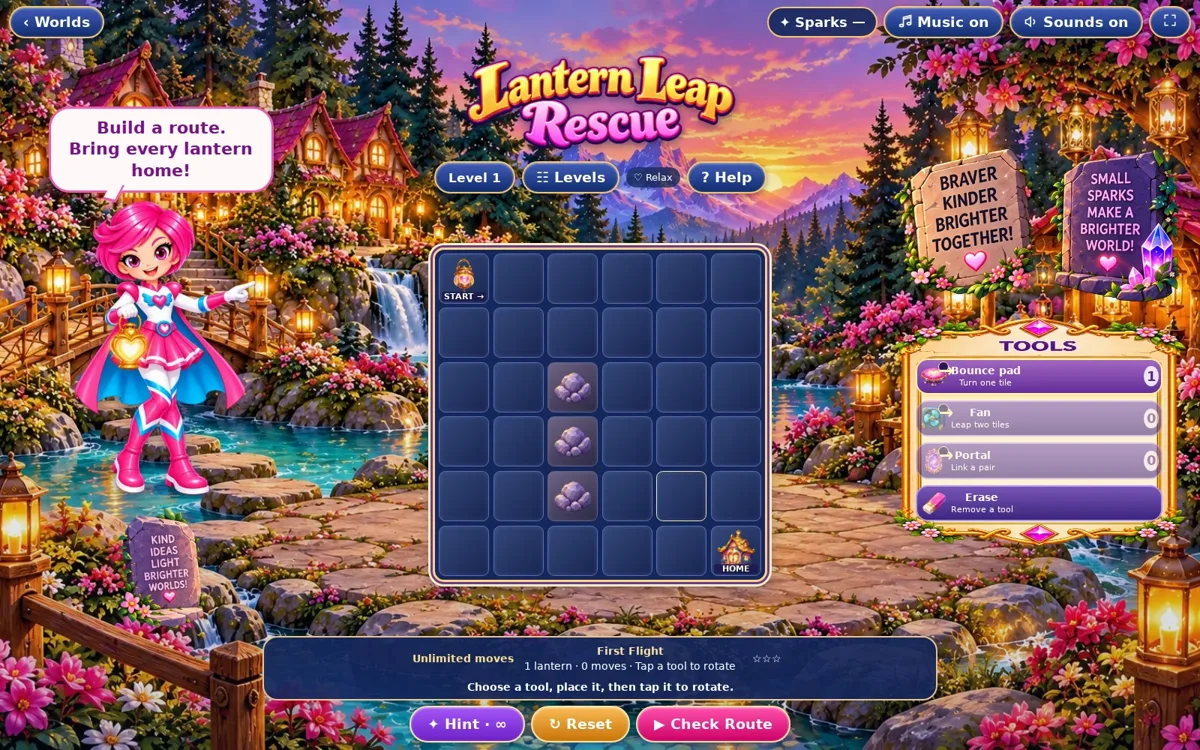 Lantern Leap Rescue